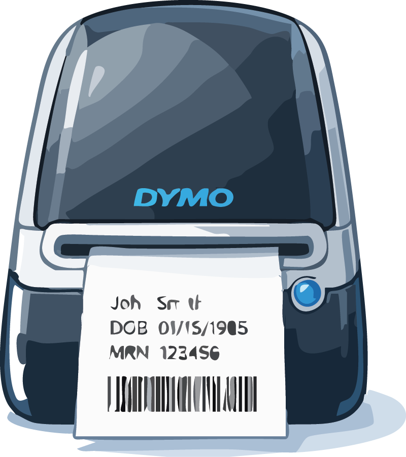 Dymo label writer printer