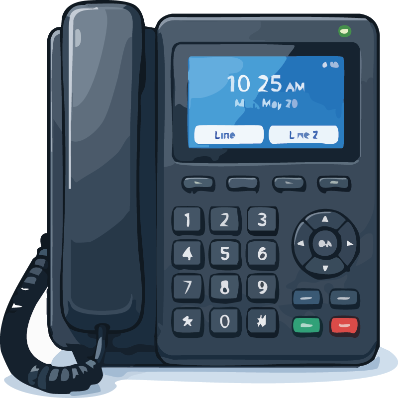 GrandStream SIP desk phone