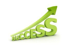 A rising growth arrow &mdash; scaling the practice through systems, not headcount